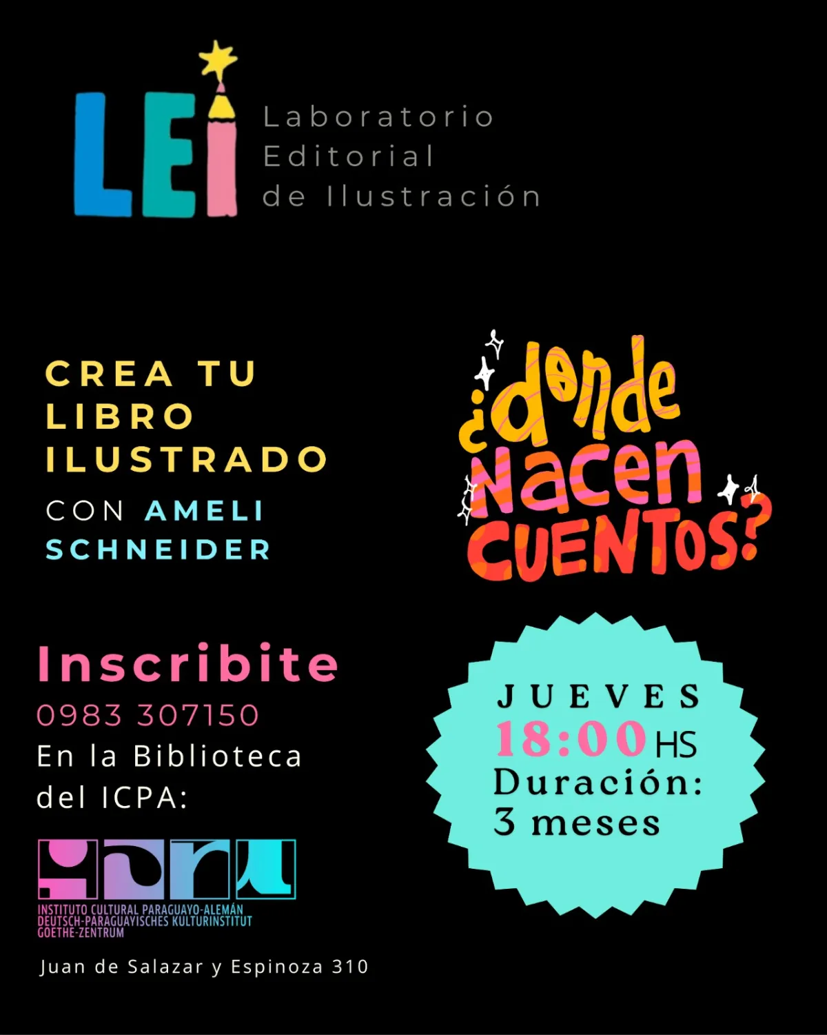 Taller “¿De dónde nacen los cuentos?” 1/4